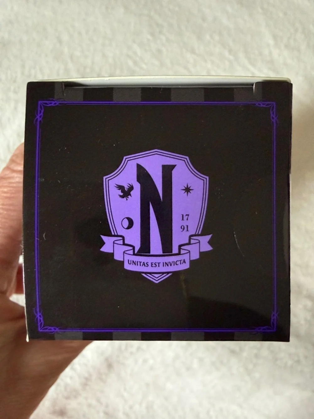 NYX Wednesday Phone Umbrella – Black & Purple